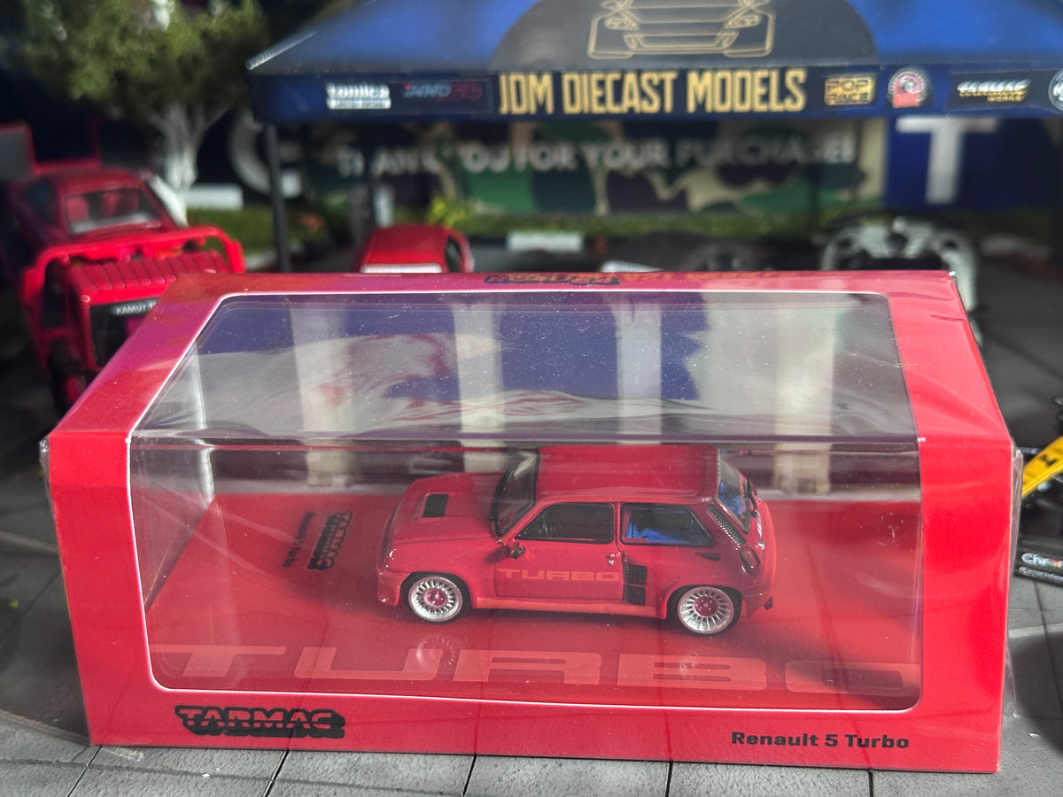 Tarmac Works Renault 5 Turbo Red – JDM Diecast Models