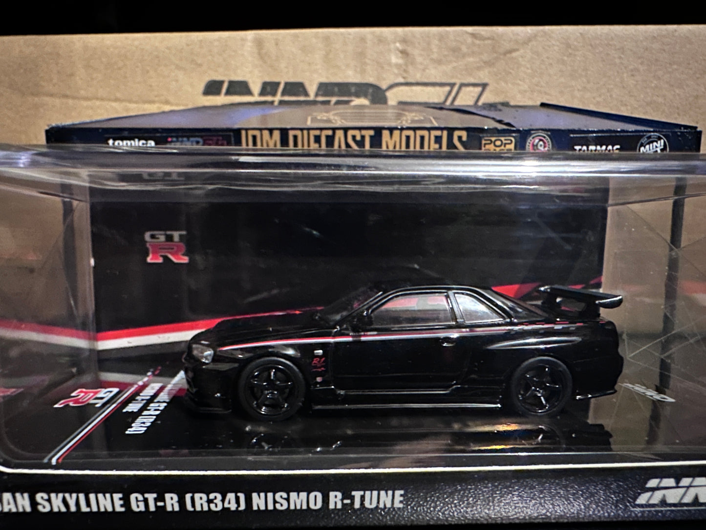Inno64 1/64 Nissan Skyline GT-R R34 Nismo R-Tune Black Pearl IN64-R34RT-BLA