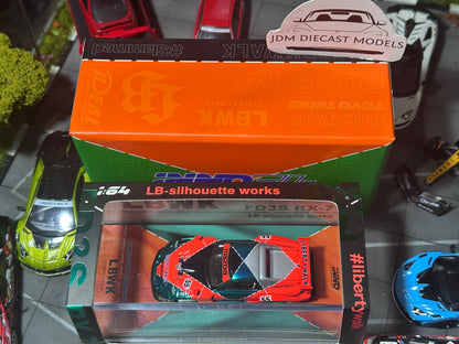 Inno64 LBWK RX7 FD3S LB-SUPER SILHOUETTE Malaysia MDX24 Chase Version