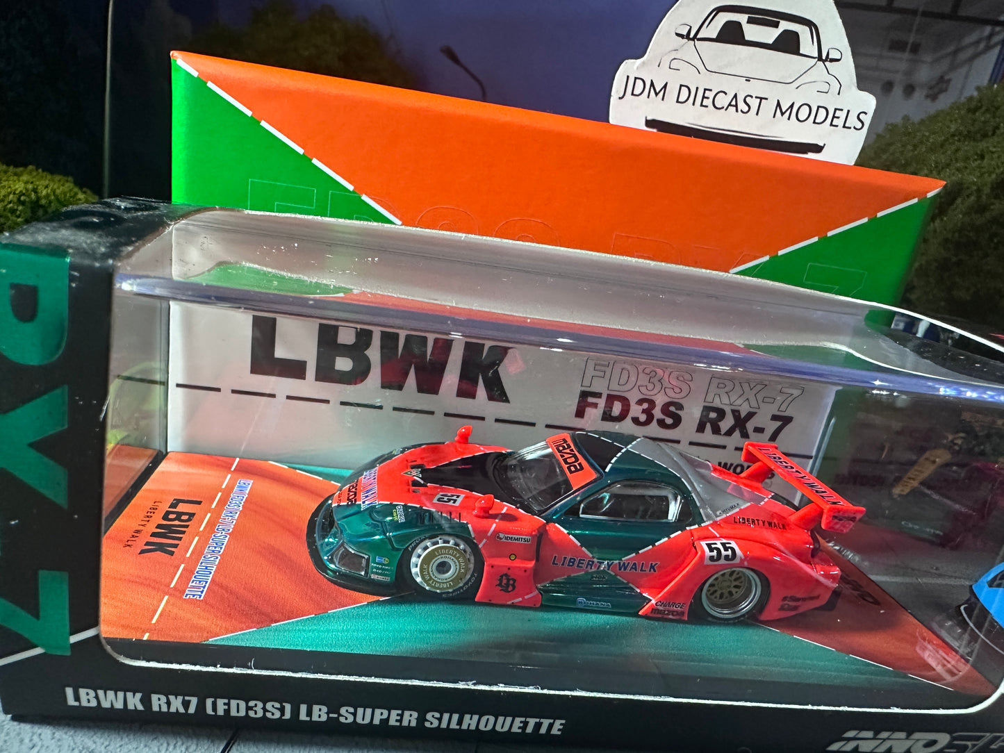 Inno64 LBWK RX7 FD3S LB-SUPER SILHOUETTE Malaysia MDX24 Chase Version