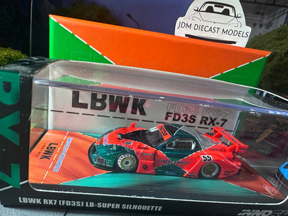 Inno64 LBWK RX7 FD3S LB-SUPER SILHOUETTE Malaysia MDX24 Chase Version