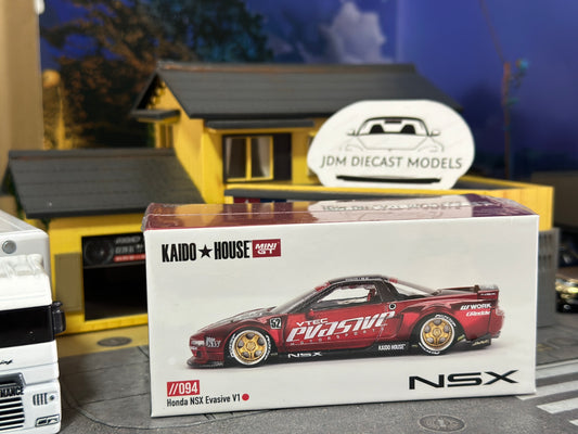 Kaido House 1/64 Honda NSX Evasive V1 OG KHMG094 MiniGT