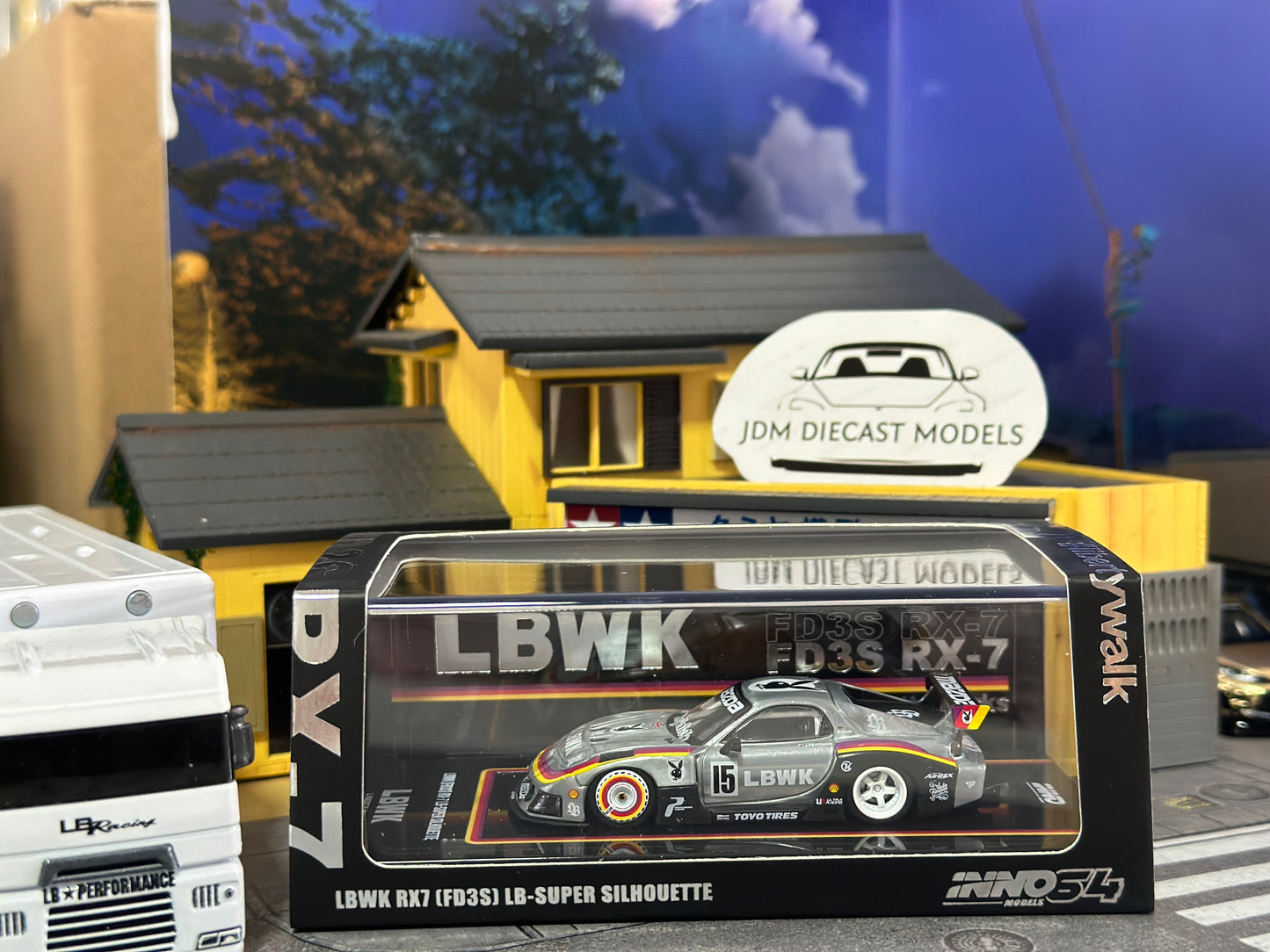 INNO64 LBWK RX7 FD3S LB-SUPER SILHOUETTE IN64-LBWK-RX7-03 Chase Version