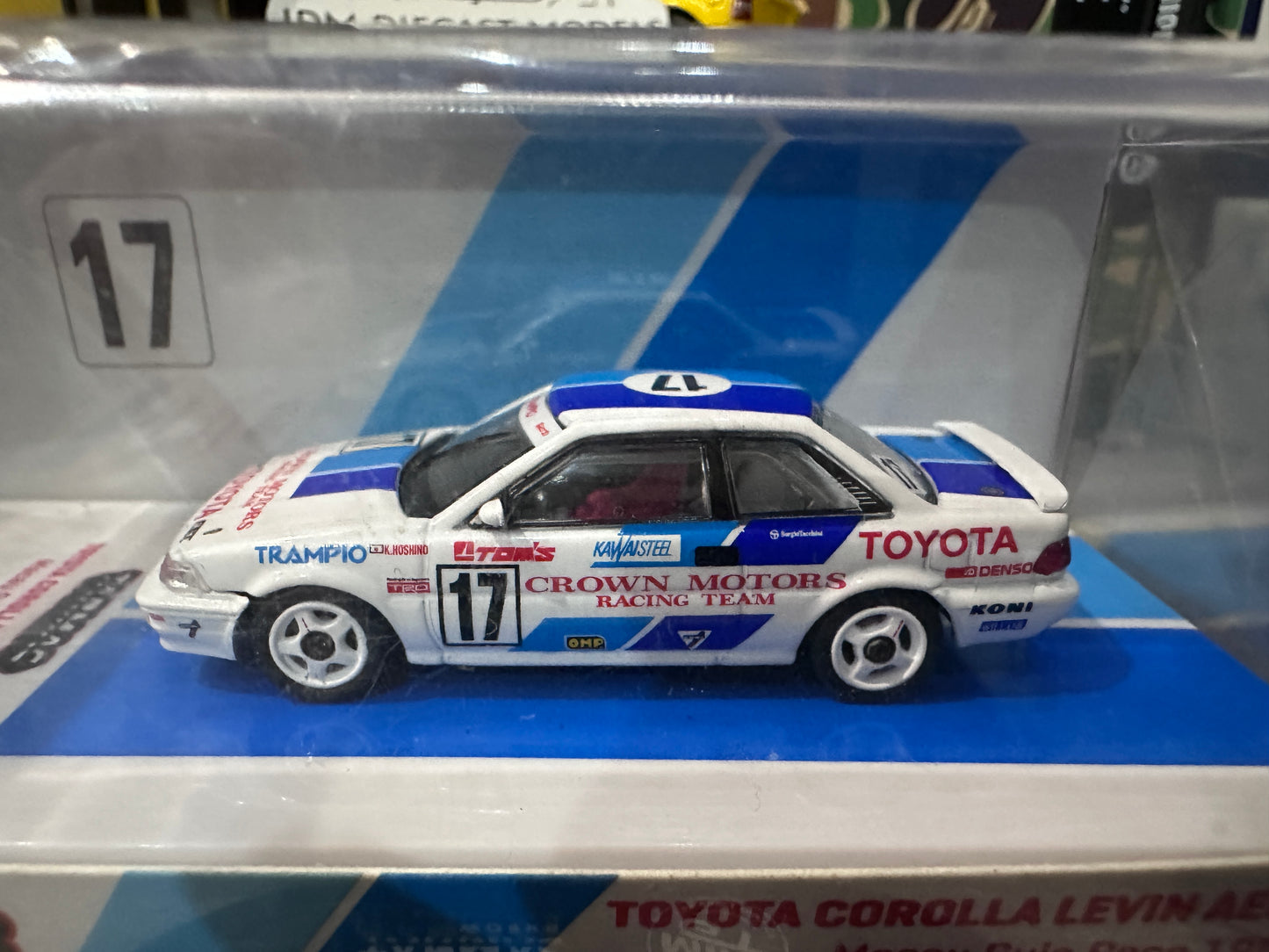 Tarmac Works Toyota Corolla Levin AE92 Macau Gula Race 1989 Special Edition 1248pcs