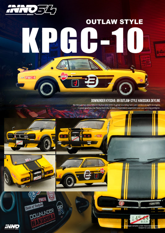 INNO64 Die-cast NISSAN SKYLINE 2000 GT-R (KPGC10)