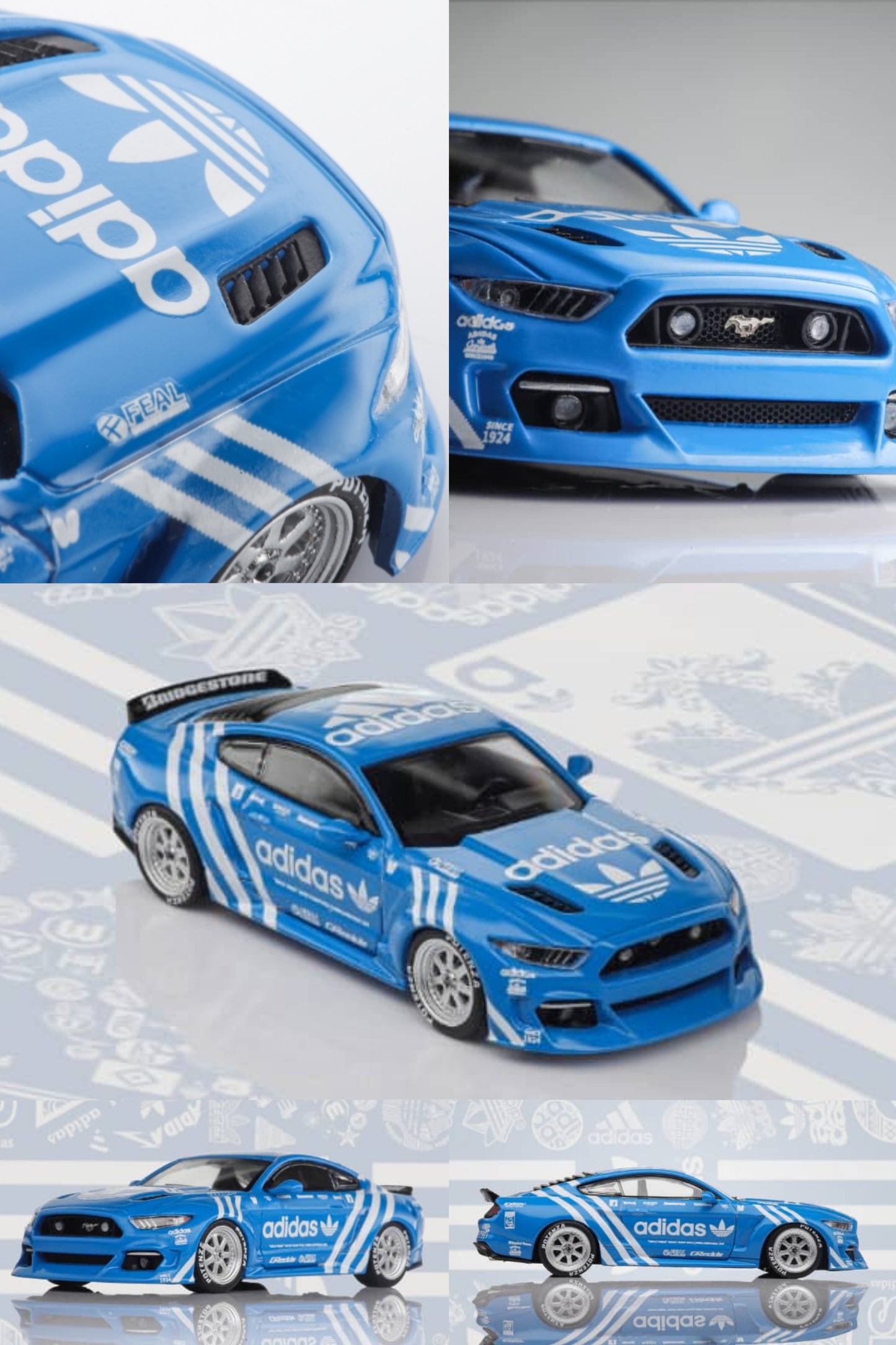 Preorder Liberty64 1/64 Mustang Mk6 Lowride, 699pcs, May 2025