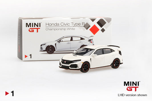 Mini GT Honda Civic Type R (FK8) Championship White