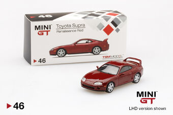 Mini GT Toyota Supra (JZA80) Renaissance Red