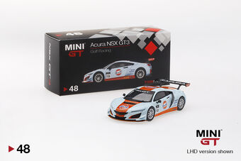 Mini GT Acura NSX GT3 Gulf Racing Rare