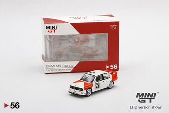 Mini GT BMW M3 (E30) #42 1991 Deutsche Tourenwagen Meisterschaft  HK Exclusive MGT00056-L
