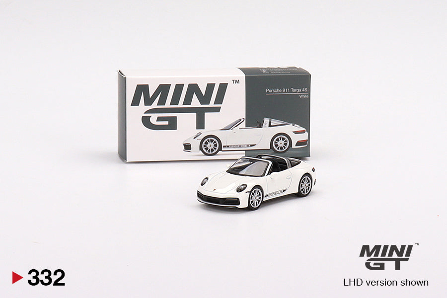 MiniGT Porsche 911 Targa 4S White