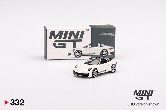 MiniGT Porsche 911 Targa 4S White