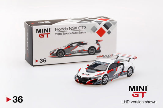 Mini GT Honda NSX GT3 Tokyo Auto Salon 2018 Japan Exclusive