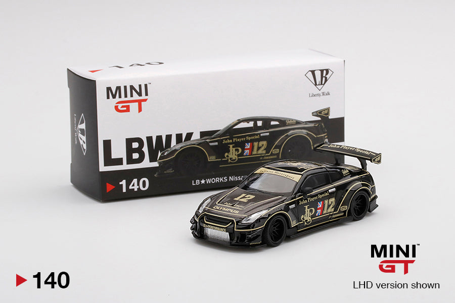 Mini GT LB★WORKS Nissan GT-R (R35) JPS Type 2, Rear Wing Ver 3 MGT0014 ...