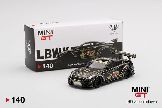 Mini GT LB★WORKS Nissan GT-R (R35) JPS Type 2, Rear Wing Ver 3