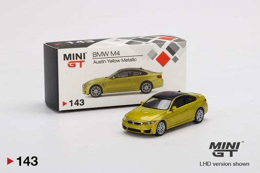 Mini GT BMW M4 (F82) Austin Yellow Metallic