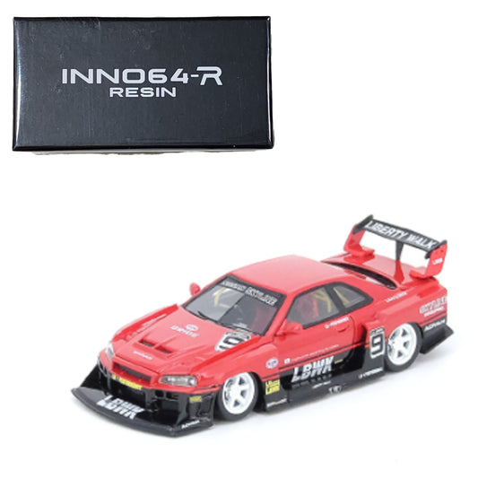 INNO64 1/64 Nissan Skyline "LBWK "(ER34) Super Silhouette Fenderist 2020 #9