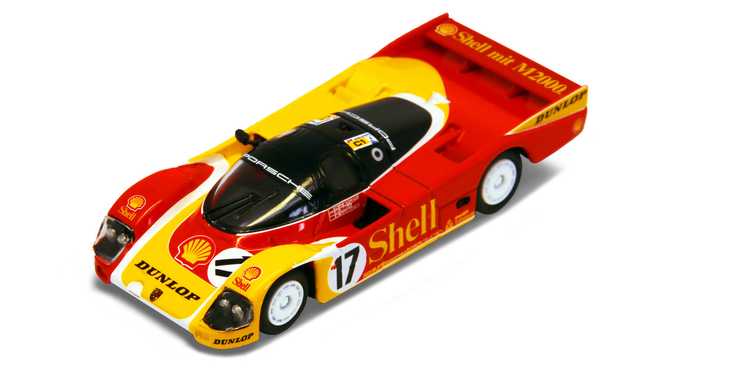 SPARKY 1/64 DIECAST Porsche 962C 2nd Le Mans D.Bell K.Ludwig H-J.Stuck SHELL 1988 #17