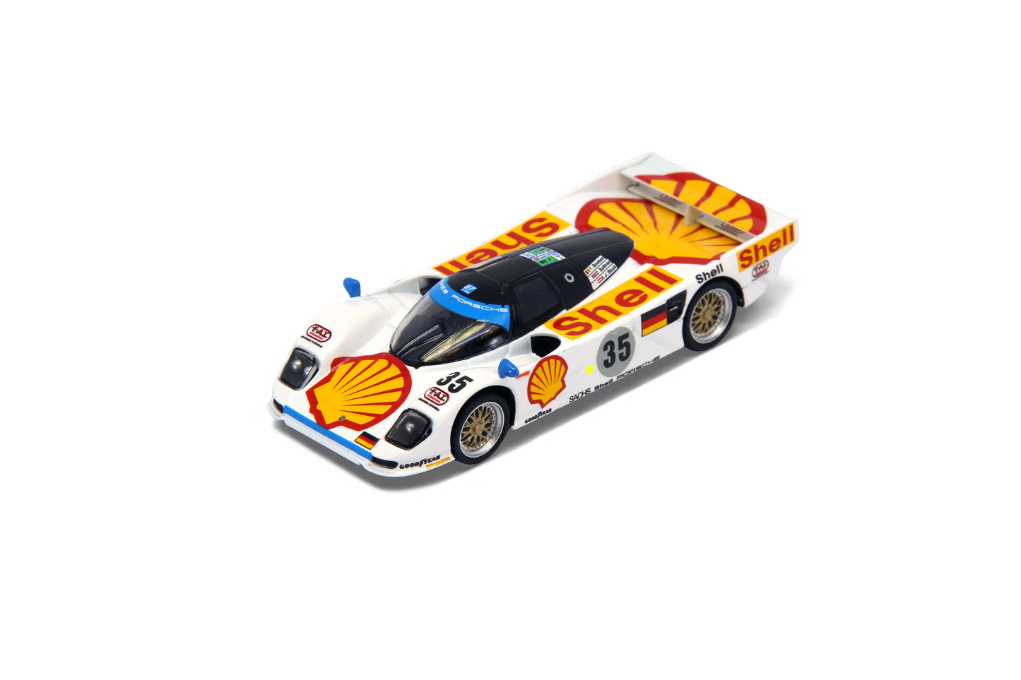 SPARKY 1/64 DIECAST   Porsche 962 LM SHELL COMBO - Winner 24h Le Mans 1994 #35 & #36