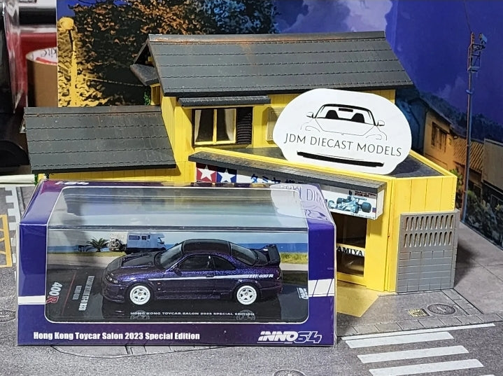 Inno64 Nissan Skyline GT-R 400R Hong Kong ToyCar Salon Special Edition Midnight Purple