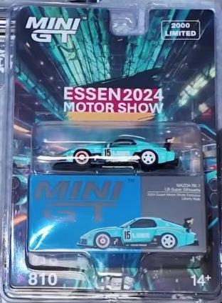 MiniGT Mazda RX-7 LB-Super Silhouette 2024 Essen Motor Show Germany Limited to 2000pcs Mini GT UK Shipping