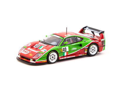 Tarmac Works Ferrari F40 24hrs of Le Mans 1995 A. Olofsson/ /L. Delle Nice/ T. T64-075-95LM40