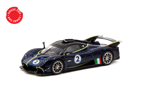 (Chase) Tarmac Works Pagani Huayra R Blu Avio T64G-TL035-BL