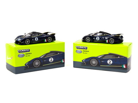 (Chase) Tarmac Works Pagani Huayra R Blu Avio T64G-TL035-BL