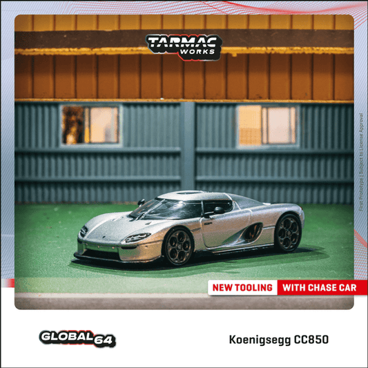 Tarmac Works  Koenigsegg CC850 Silver T64G-TL051-SL