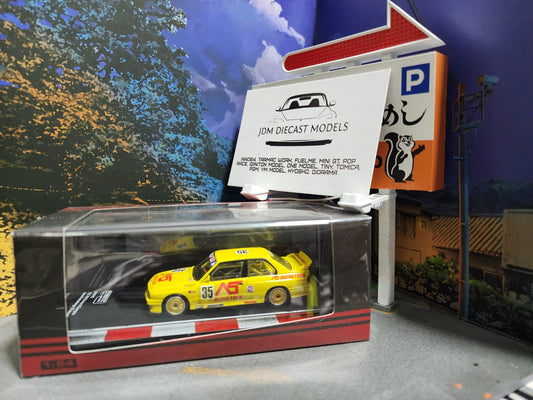 Tarmac Works BMW M3 E30 JTCC 1991 Division 2 Champion TK Company Japan Roland Ratzenberger/ Thomas Danielsson