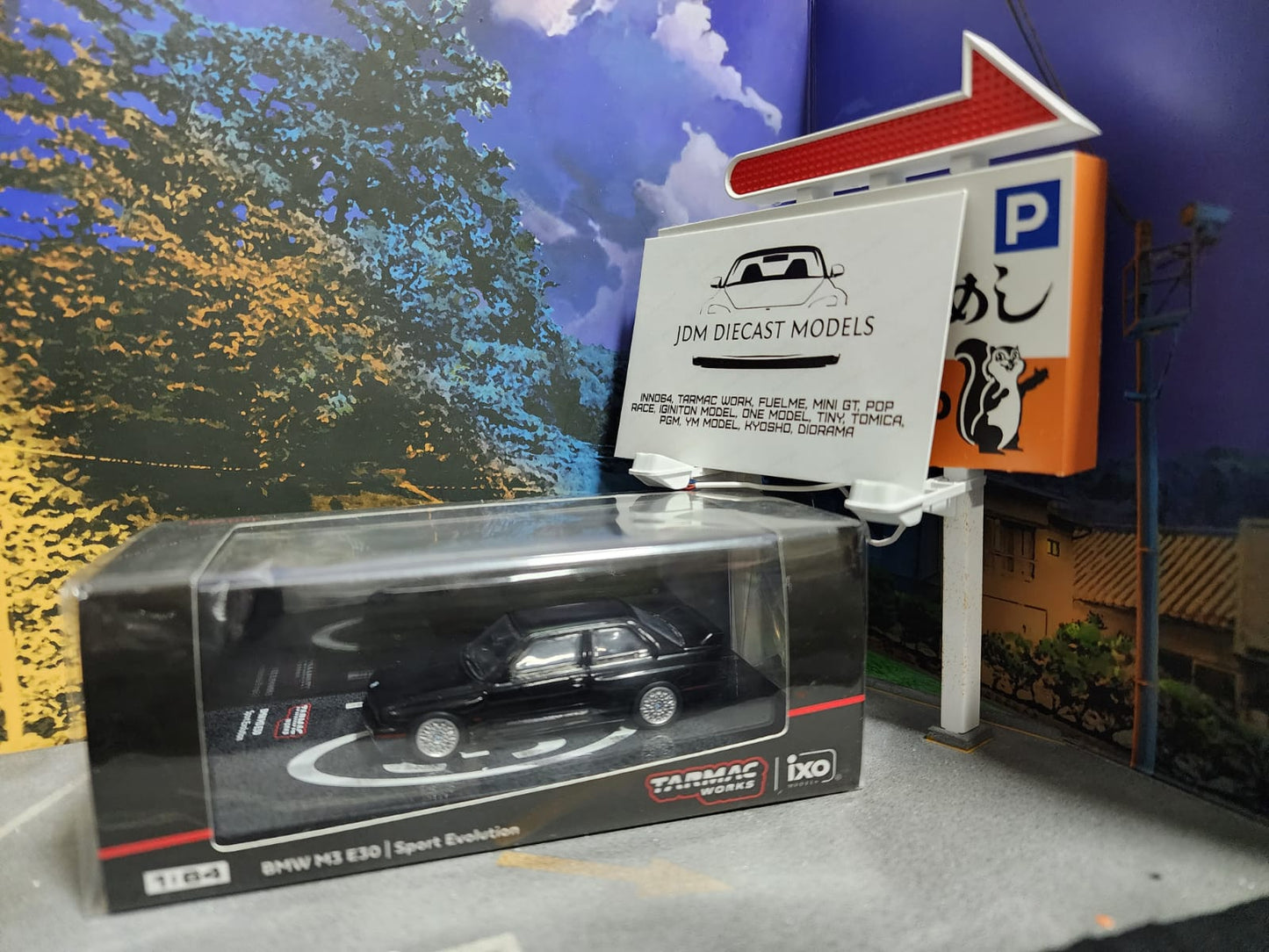 Tarmac Works BMW M3 E30 Sport Evolution Black