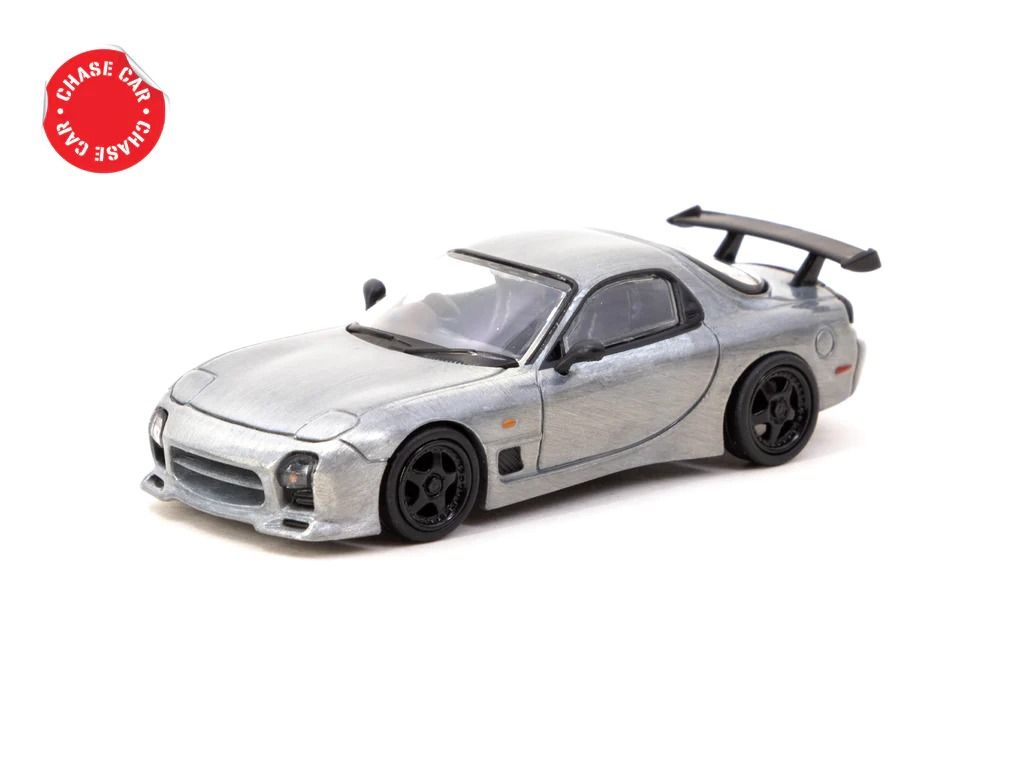 (Chase) Tarmac Works Mazda RX-7 FD3S Mazdaspeed A-Spec Brilliant Black T64G-012-BK