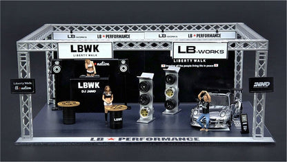 Dio64 LBWK 997 Silver Chrome Auto Salon Diorama DIO64-001 2021