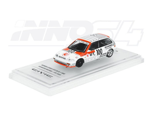 Inno64 Honda Civic EF3 Gr.A #100 Idemitsu Motion - JTC 1989 First Ever Inno Model