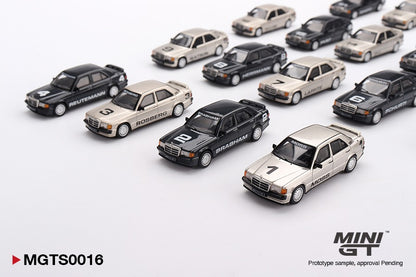 [Preorder] MGTS0016 1984 Nürburgring Race of Champions
Set of 20 Mercedes-Benz 190 E 2.3-16 Models, Limited to 5000sets Worldwide