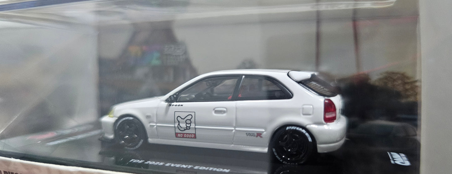 lnno64 Honda Civic TYPE R EK9 WHITE THAILAND EXPO 2025 EVENT EDITION