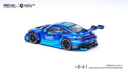 AR Box Porsche 911 GT3 R Macau GP FIA GT World Cup 2025 Absolute Racing Tempo L. Vanthoor #992