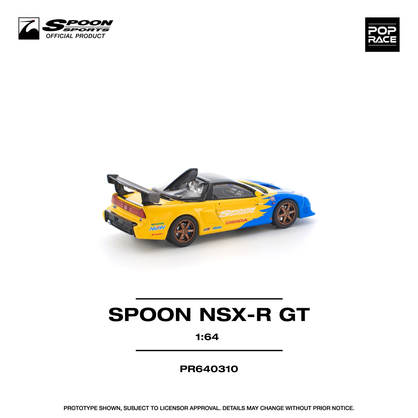 PopRace Spoon Sports Honda NSX-R GT PR640310