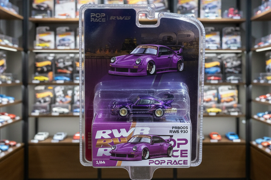 PopRace RWB 930 Vancouver Purple Chrome Exclusive PRB003 Blister