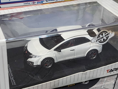 Tarmac Works Honda Civic Type-R FK2 2016 Championship White Special Rims