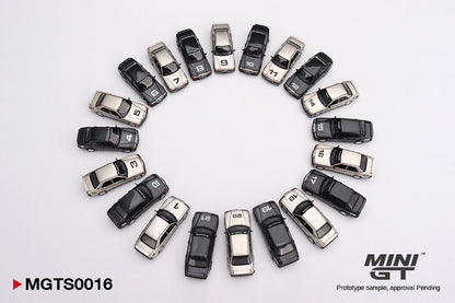 [Preorder] MGTS0016 1984 Nürburgring Race of Champions
Set of 20 Mercedes-Benz 190 E 2.3-16 Models, Limited to 5000sets Worldwide