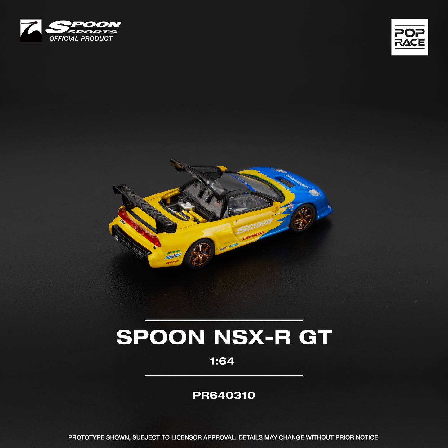 PopRace Spoon Sports Honda NSX-R GT PR640310