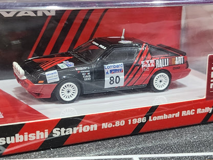 PopRace Mitsubishi Starion No.80 1986 Lombard RAC Rally