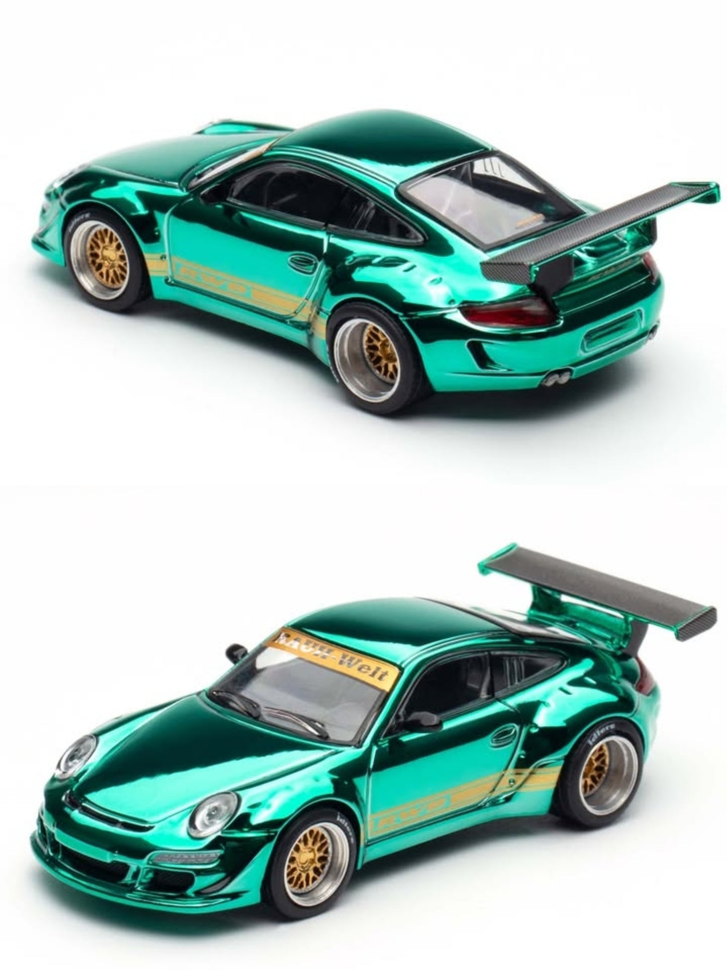 PopRace RWB 997 Spectraflame Teal PR640224 Hong Kong Tokyo Auto Salon 2025