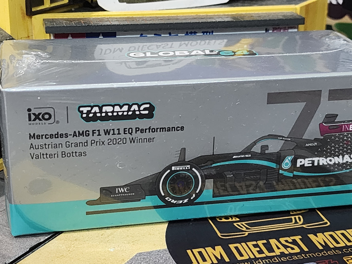 Tarmac Works Mercedes-AMG F1 W11 EQ Performance Austrian Grand Prix 2020 Winner Valtteri Bottas