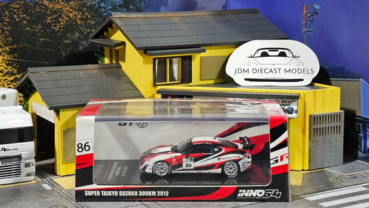Inno64 Toyota GT 86 #86 Gazoo Racing Super Taikyu Suzuka 300KM 2012 IN64-GT86-GRST12