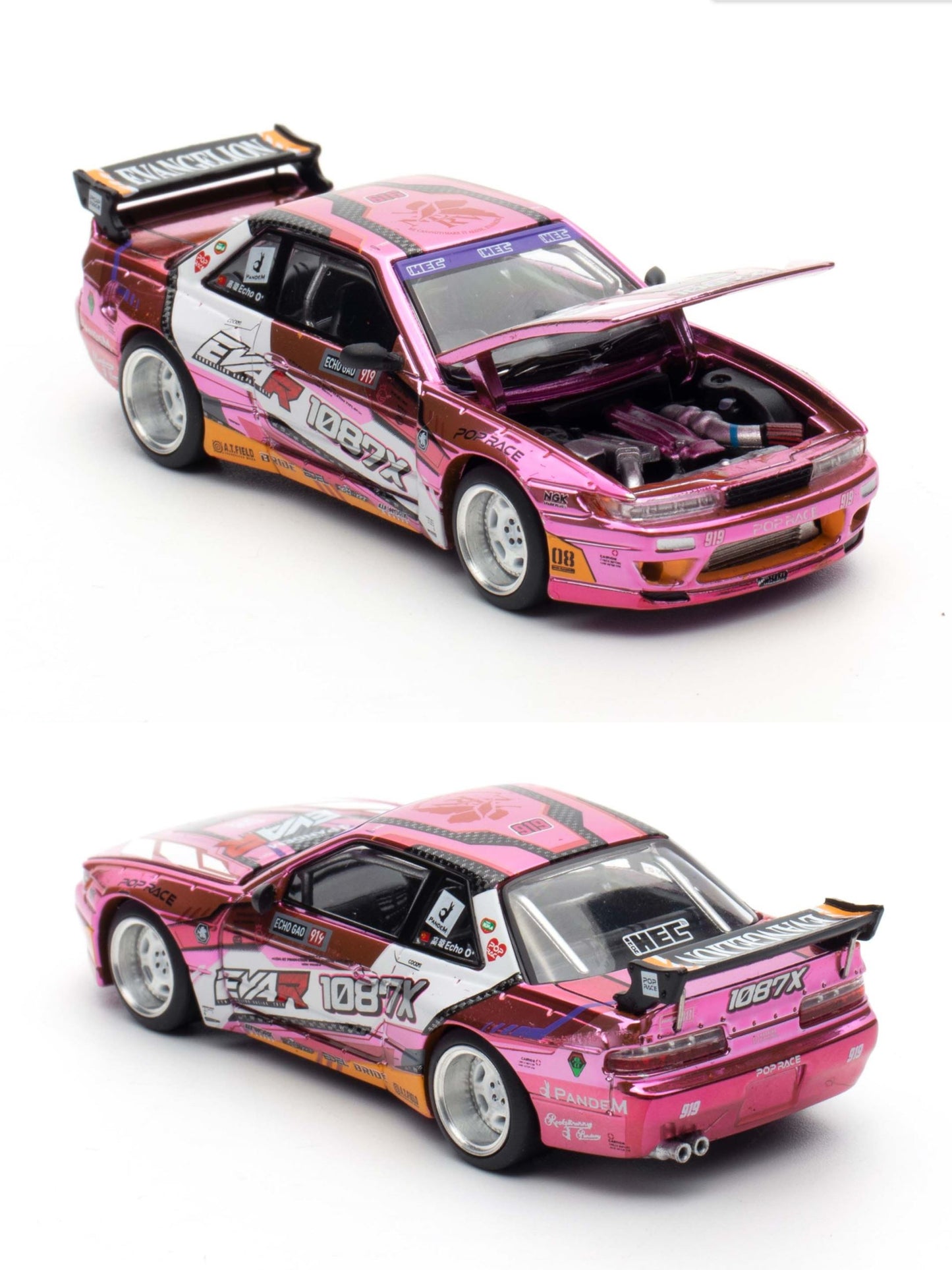 PopRace X 1087X Pandem S13 EVA RT Production Model Custom Type-08 S43-HEC2025