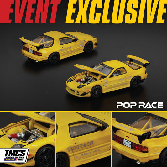 PopRace TMCS Malaysia Event Mazda RX-7 (FC3S) Amemiya Yellow Green PR640286