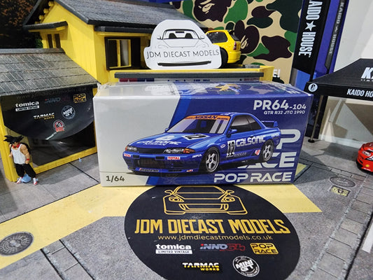 POPRACE Nissan Skyline GT-R R32 JTC 1990 Calsonic #12