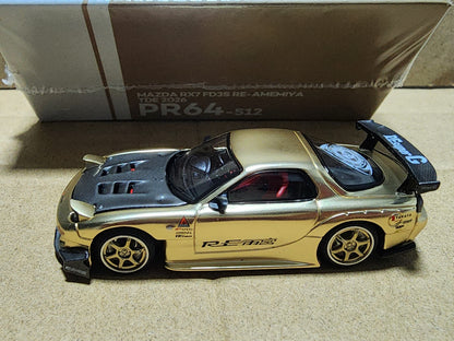 PopRace TDE26 Top Secret Supra Carbon GT300 RE RX7 Satin Gold Event Models